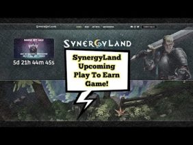 SynergyLand – Epic Play To Earn NFT Game | Upcoming Unique Badges NFTs & Tokens